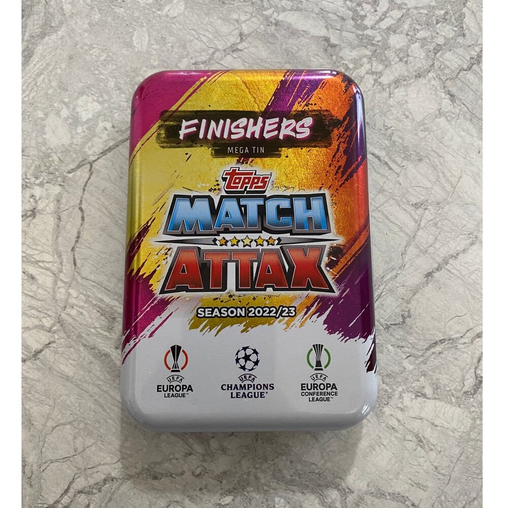 Topps Match Attax 2022/2023 Finishers Mega Tin Football Cards
